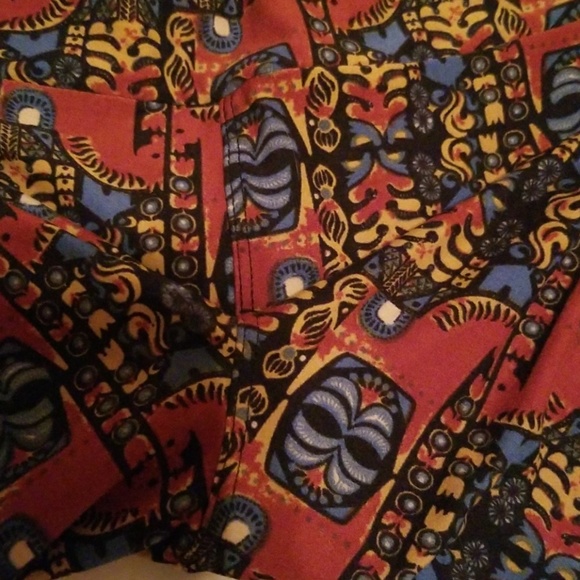 Lularoe leggings abstract horses TC - Picture 3 of 4